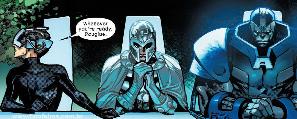 Professor X - Magneto - Apocalipse - X-Men - O Conselho de Krakoa - Blog Farofeiros