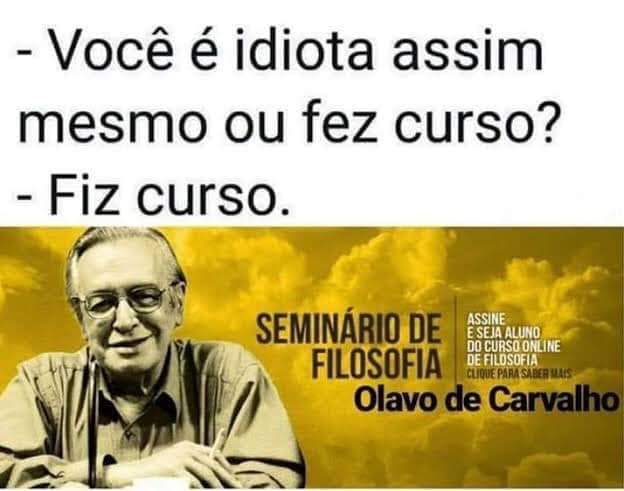 Curso de idiota - Memes diferentes para usar durante a pandemia - Blog Farofeiros