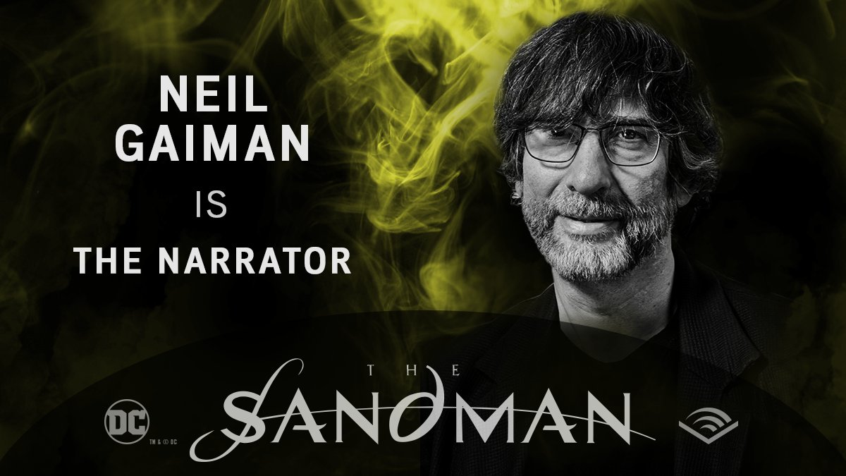 Neil Gaiman - Sandman em audiobook - Blog Farofeiros
