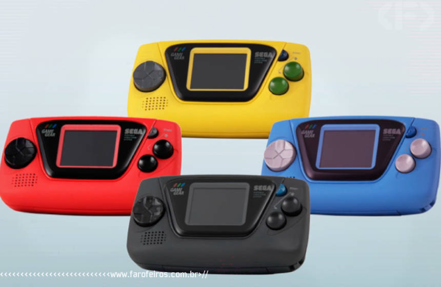 Game Gear Micro é real - SEGA - Blog Farofeiros