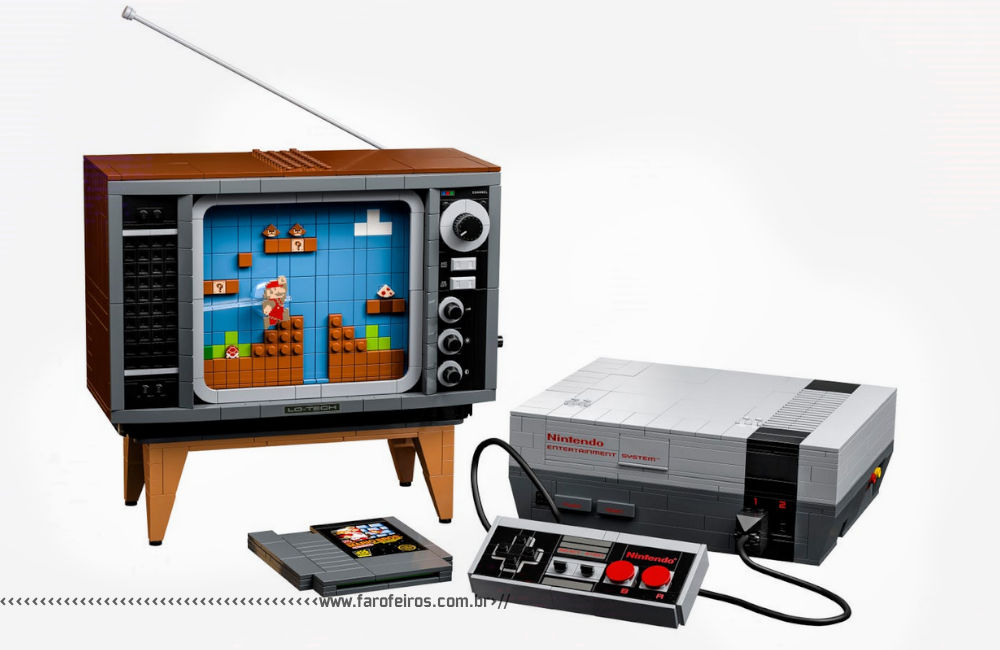 LEGO Nintendinho - Super Mario LEGO Nintendo Entertainment System - Blog Farofeiros