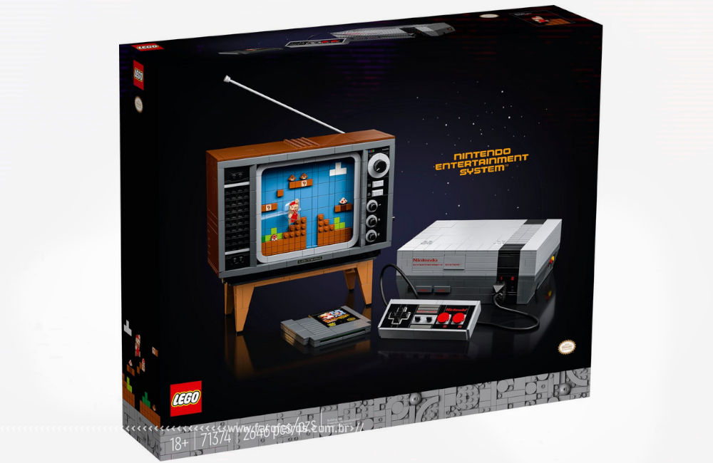 LEGO Nintendinho - Super Mario LEGO Nintendo Entertainment System - Blog Farofeiros