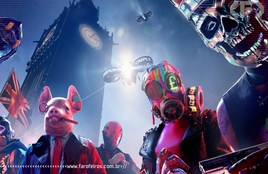 Watch Dogs Legion - Ubisoft Forward 2020 - Blog Farofeiros