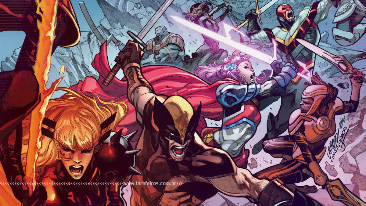 Swords of X - X-Men - As batalhas de X de Espadas - Blog Farofeiros