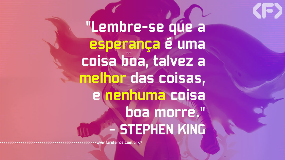 Pensamento - Stephen King - Blog Farofeiros