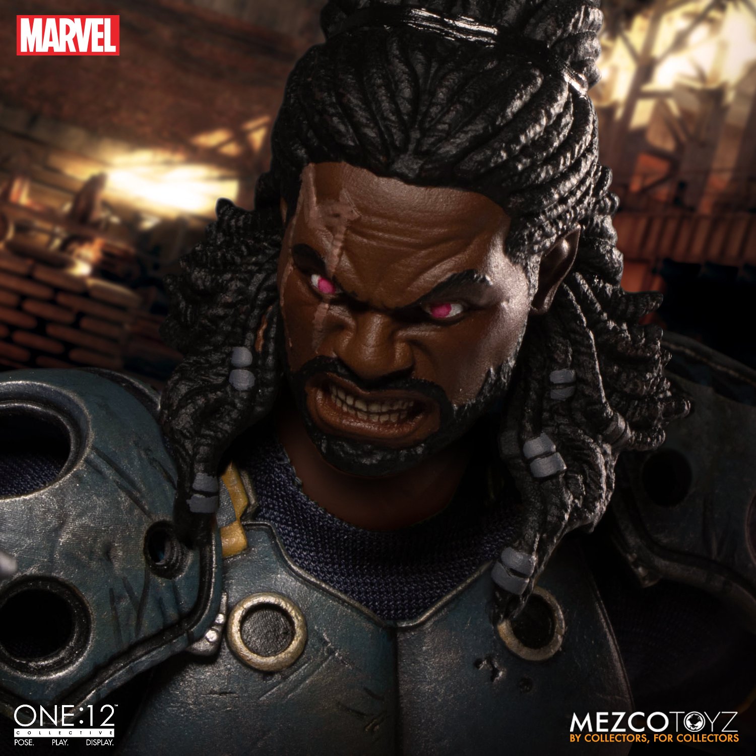 Bishop da Mezco Toyz - X-Men - Marvel Comics - Blog Farofeiros