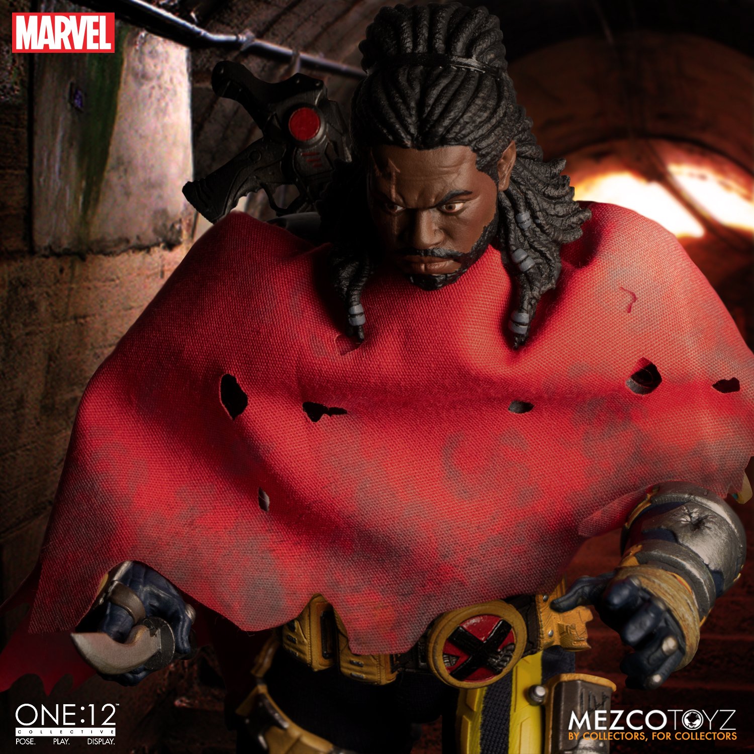 Bishop da Mezco Toyz - X-Men - Marvel Comics - Blog Farofeiros