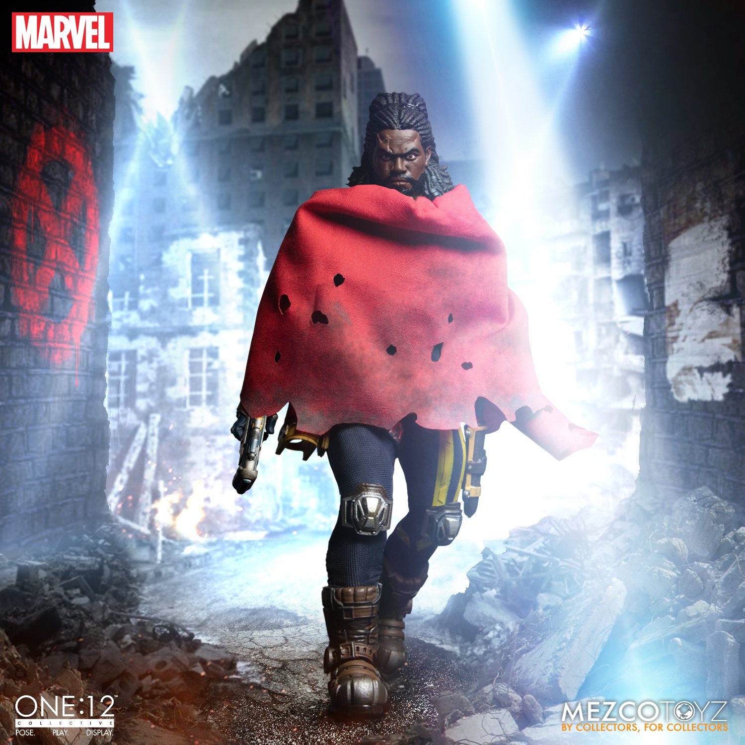 Bishop da Mezco Toyz - X-Men - Marvel Comics - Blog Farofeiros