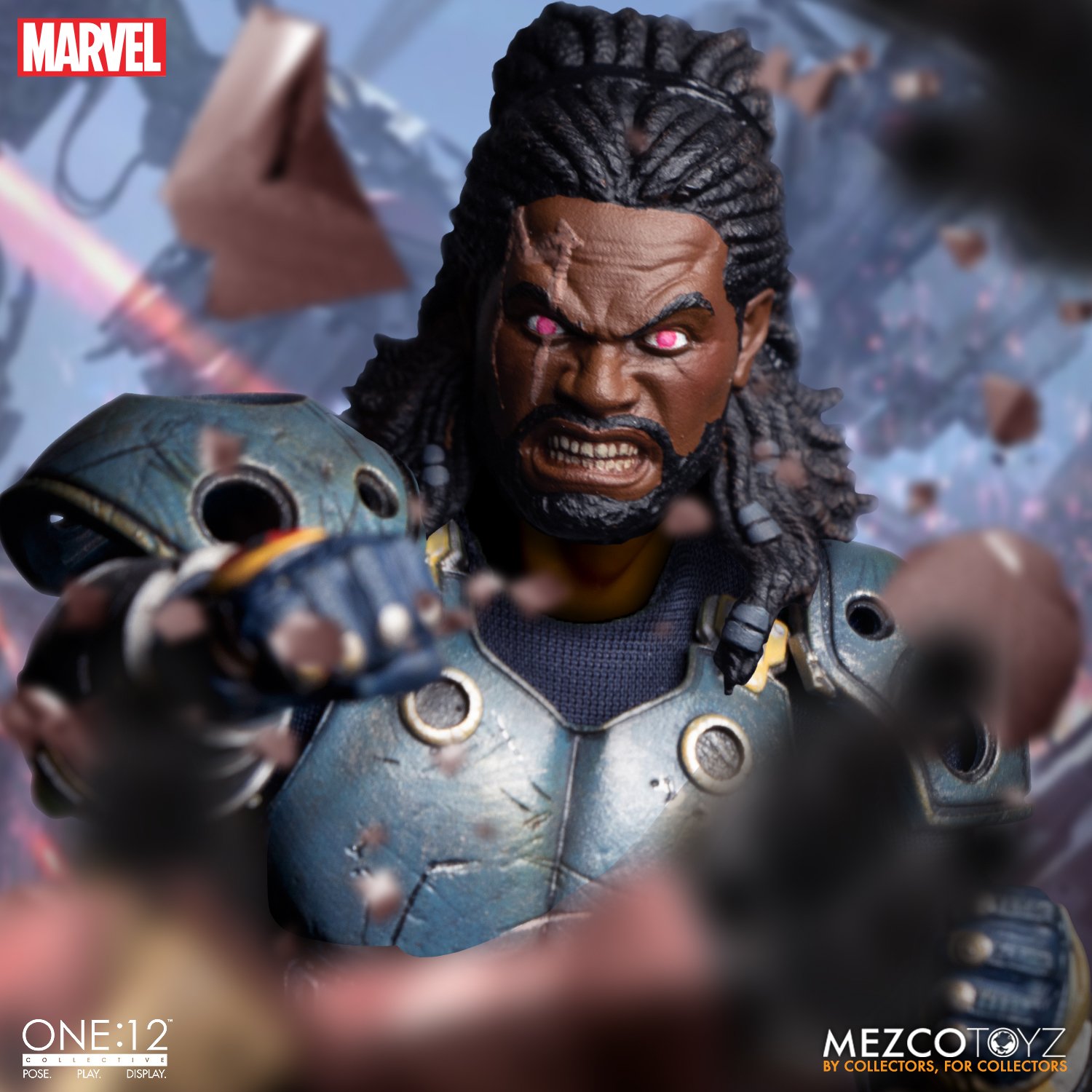 Bishop da Mezco Toyz - X-Men - Marvel Comics - Blog Farofeiros