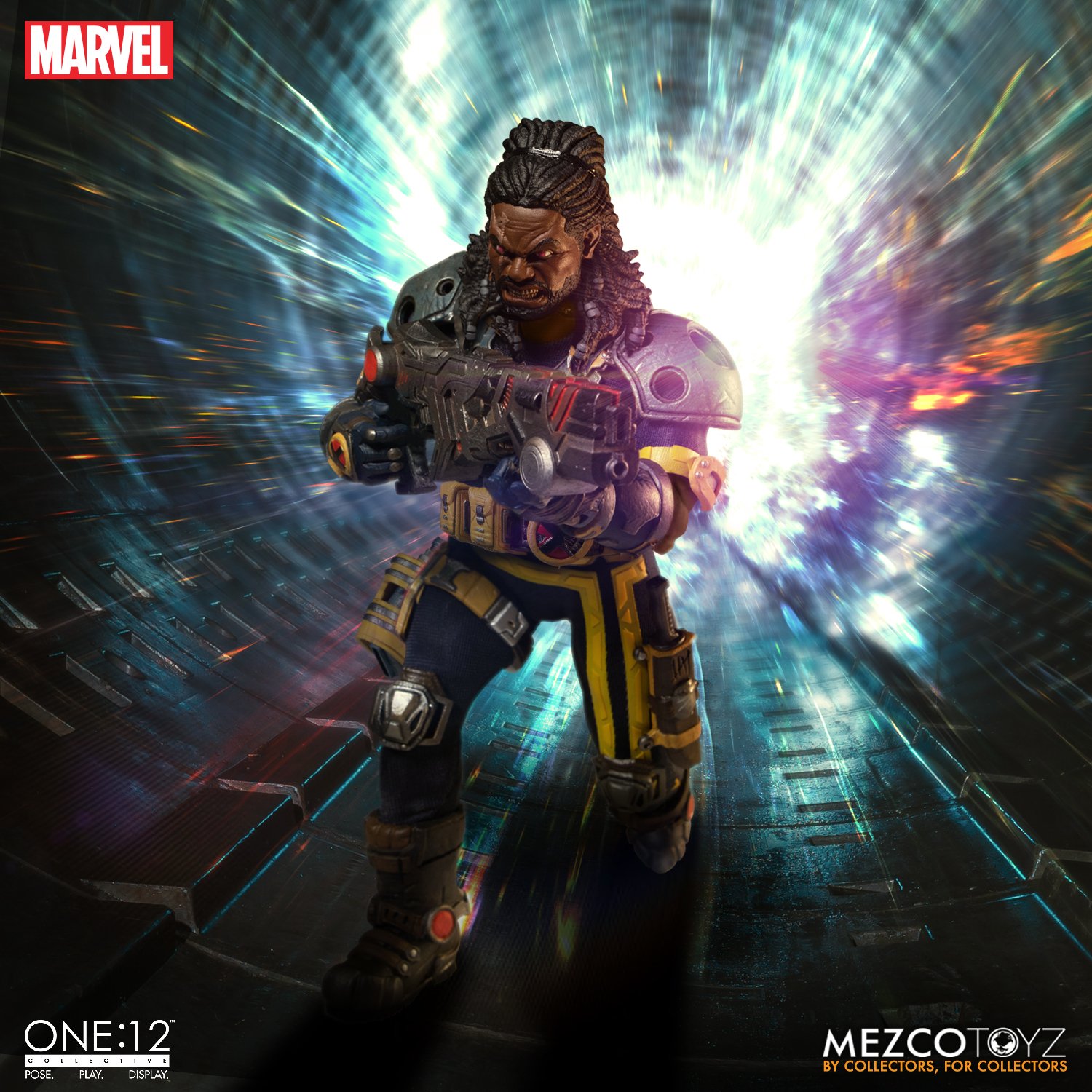 Bishop da Mezco Toyz - X-Men - Marvel Comics - Blog Farofeiros