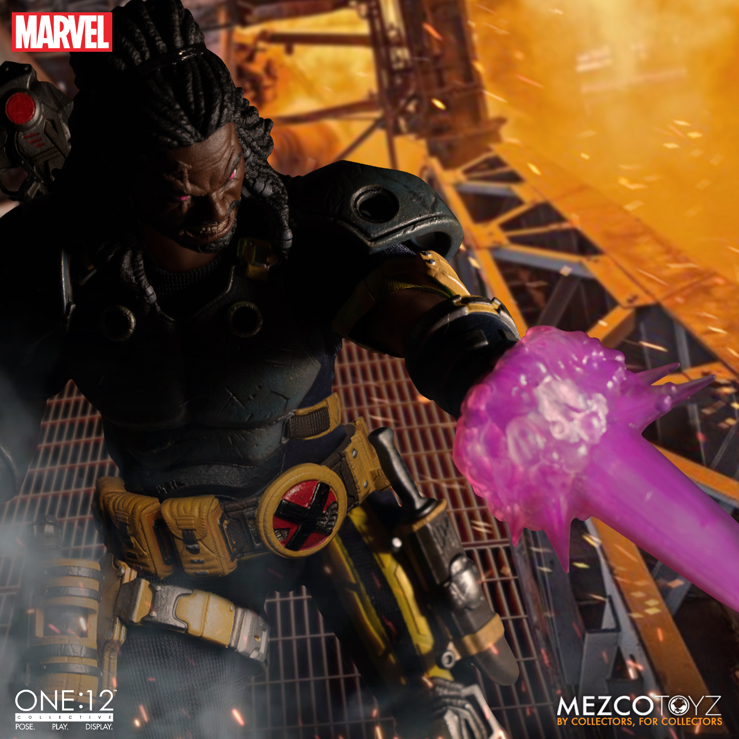 Bishop da Mezco Toyz - X-Men - Marvel Comics - Blog Farofeiros