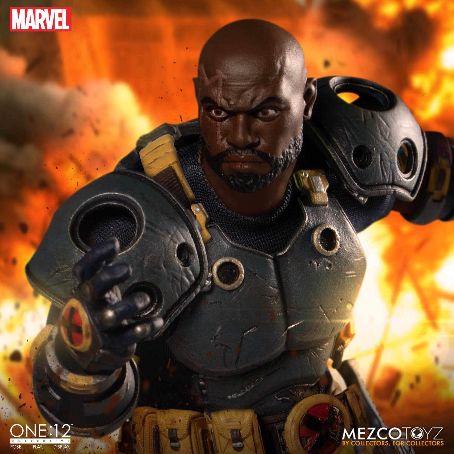 Bishop da Mezco Toyz - X-Men - Marvel Comics - Blog Farofeiros