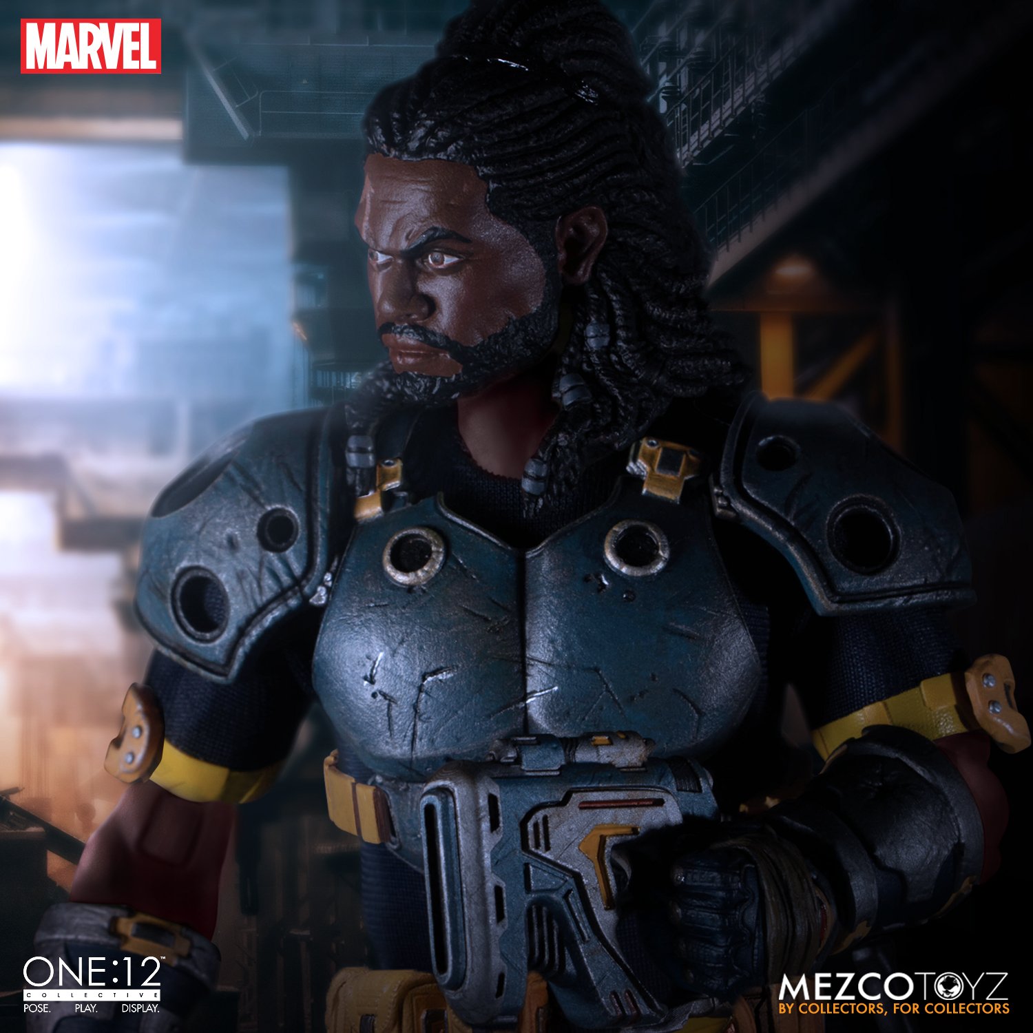 Bishop da Mezco Toyz - X-Men - Marvel Comics - Blog Farofeiros