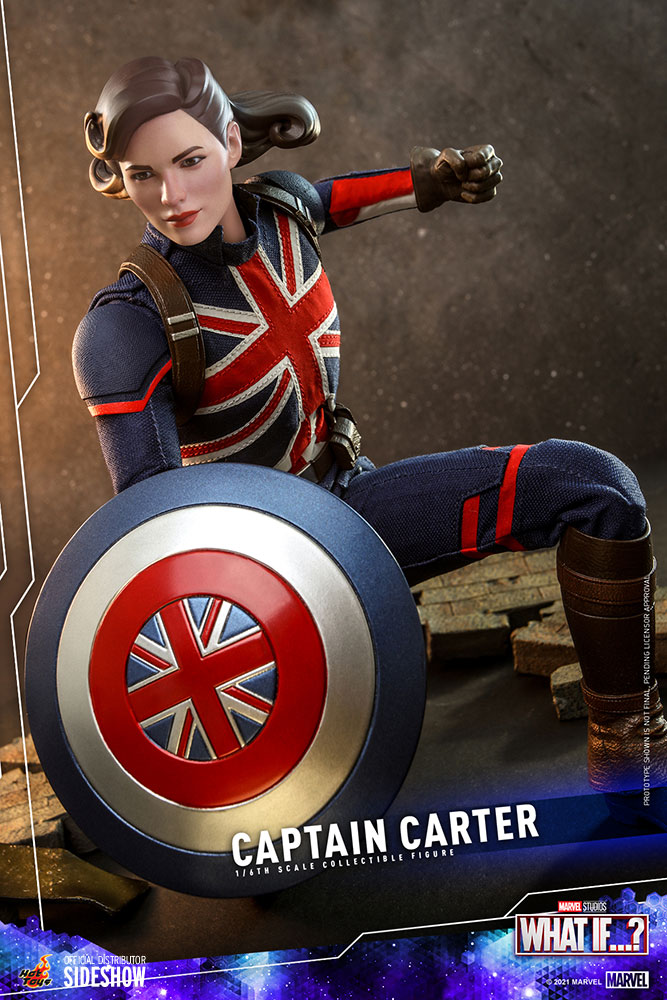 Capitã Carter da Hot Toys - Marvel Studios What If - Blog Farofeiros