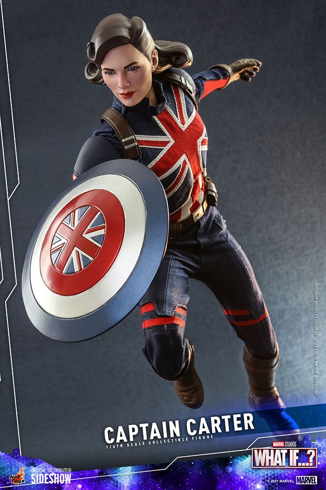 Capitã Carter da Hot Toys - Marvel Studios What If - Blog Farofeiros