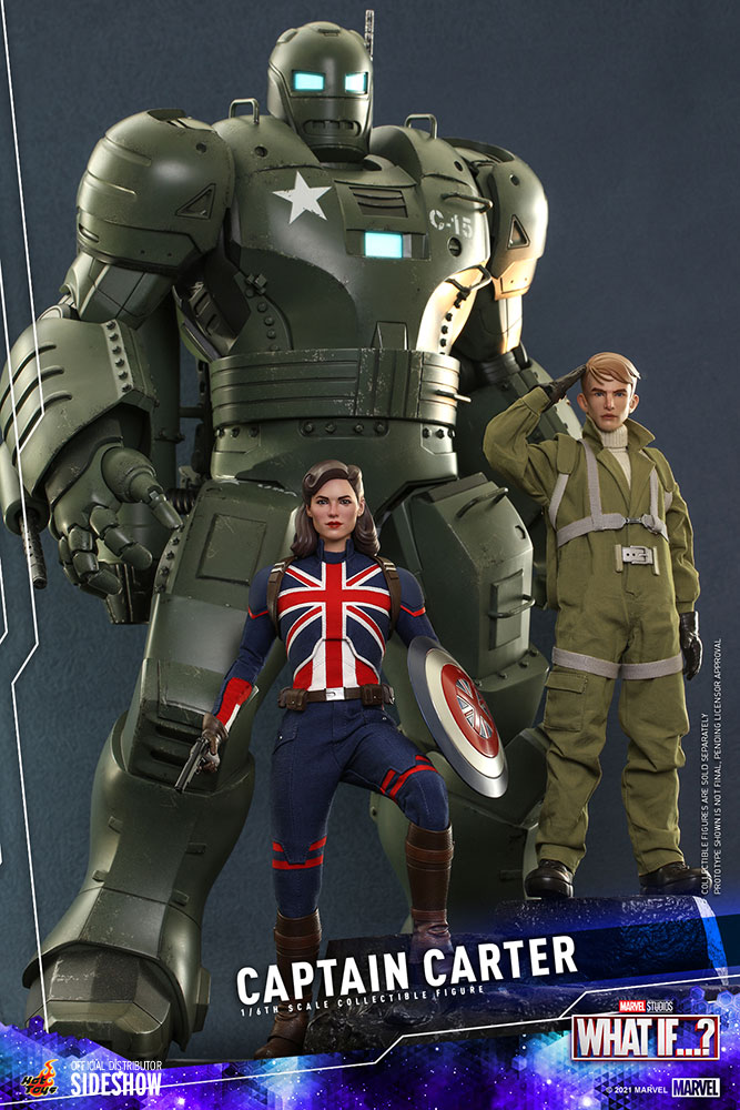 Capitã Carter da Hot Toys - Marvel Studios What If - Blog Farofeiros