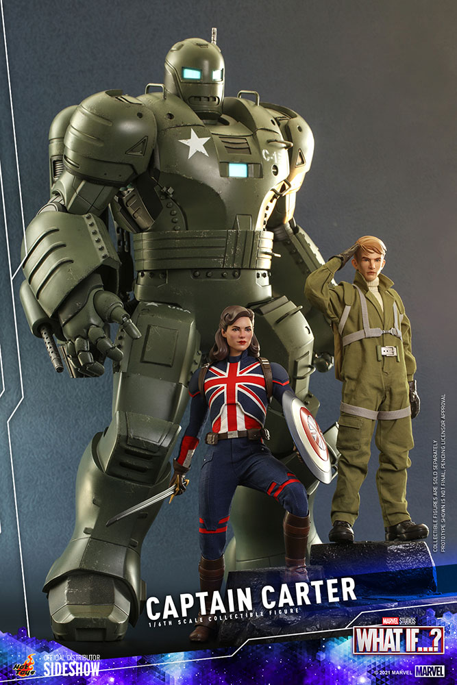 Capitã Carter da Hot Toys - Marvel Studios What If - Blog Farofeiros
