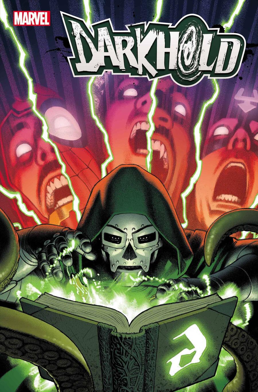 Eventos da Marvel Comics até Fevereiro de 2022 - Darkhold Alfa #1 Variante - Blog Farofeiros