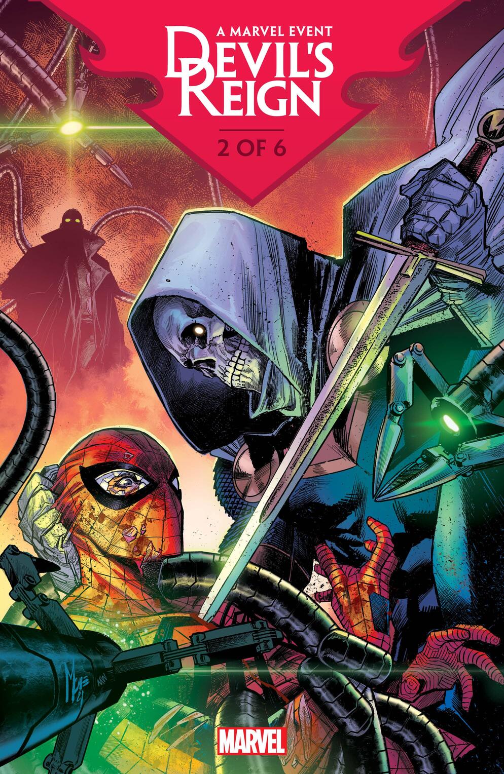 Eventos da Marvel Comics até Fevereiro de 2022 - Devil's Reign #2 - Blog Farofeiros