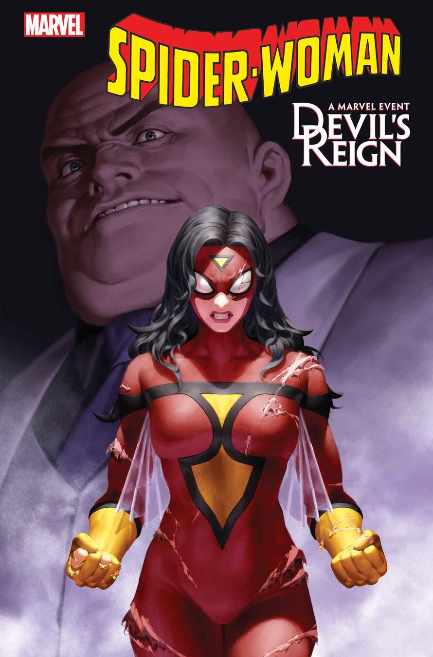 Eventos da Marvel Comics até Fevereiro de 2022 - Devil's Reign - Spider Woman #18 - Blog Farofeiros