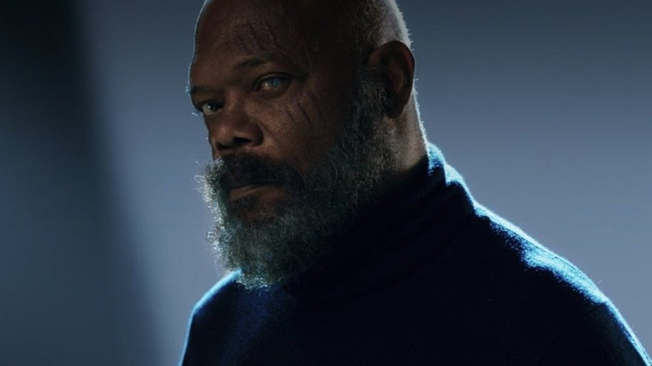 Nick Fury (Samuel L Jackson) na série Secret Invasion - ou Invasão Secreta - da Marvel Studios no Disney Plus