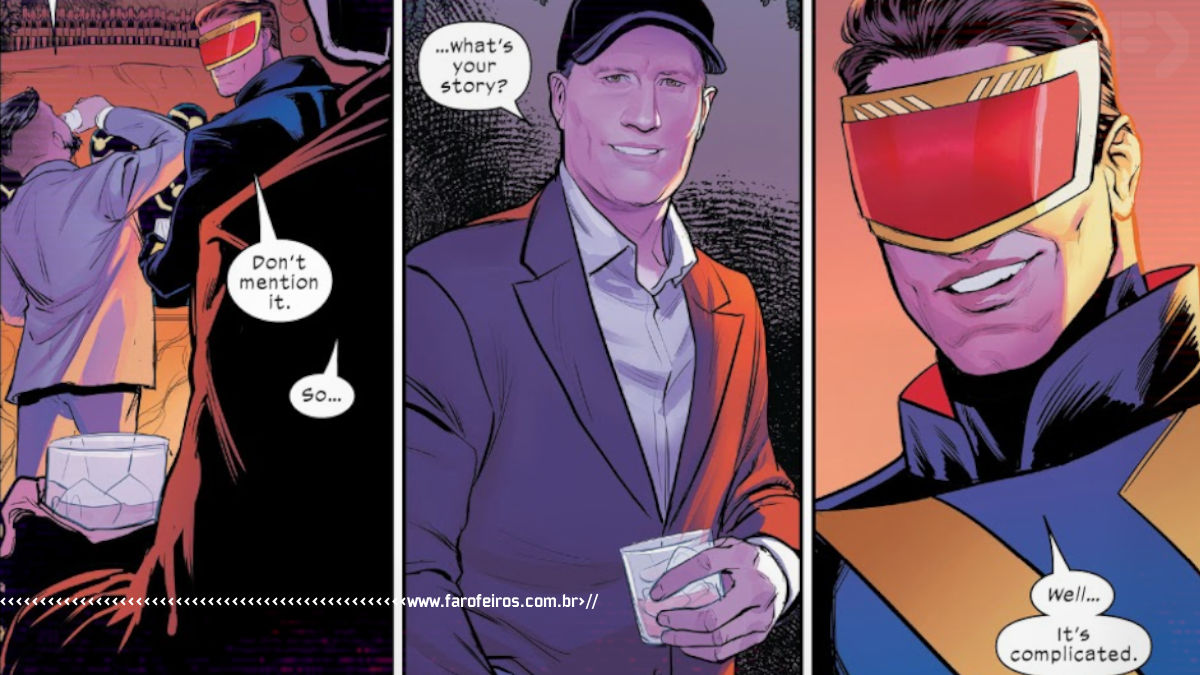 Outra Semana nos Quadrinhos #30 - Marvel Studios existe na Marvel Comics - Kevin Feige - X-Men #21 - Blog Farofeiros