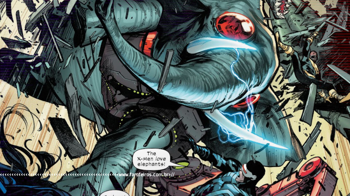Outra Semana nos Quadrinhos #30 - Os X-Men amam elefantes - Marvel Comics - X-Men #3 - Blog Farofeiros