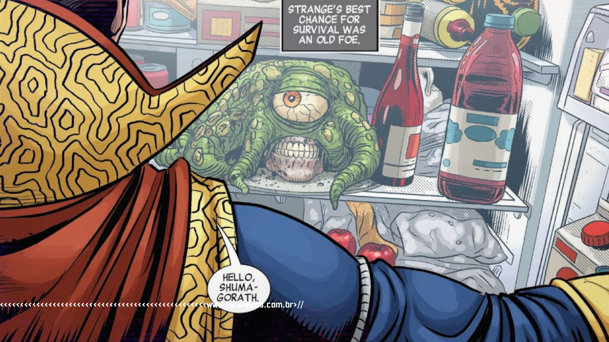 Outra Semana nos Quadrinhos #30 - Shuma Gorath na geladeira do Doutor Estranho - Savage Avengers #23 - Blog Farofeiros
