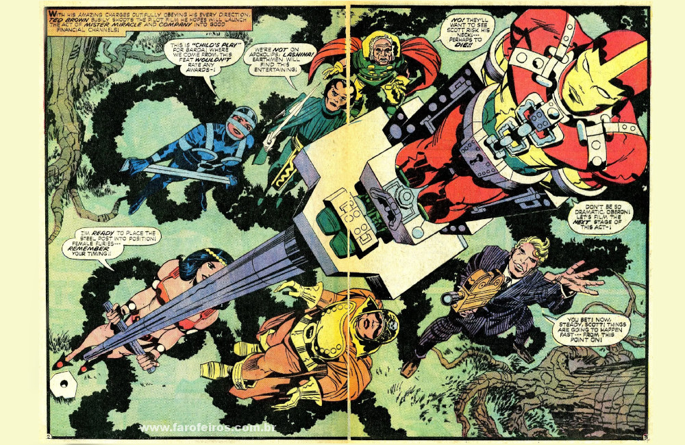 Jack Kirby é o cara - Novos Deuses - Blog Farofeiros