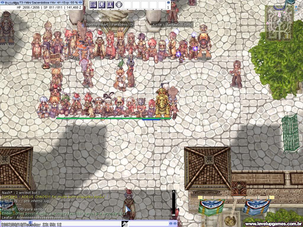 Cobertura do Fim do Mundo em Ragnarok Online