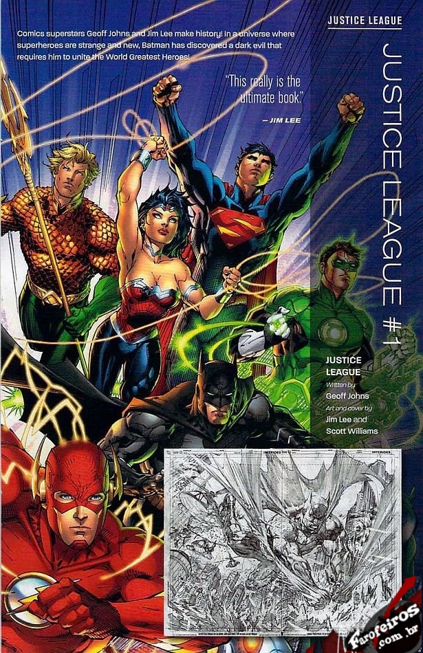 Preview de DC Comics - The New 52 - Novos 52 - Blog Farofeiros