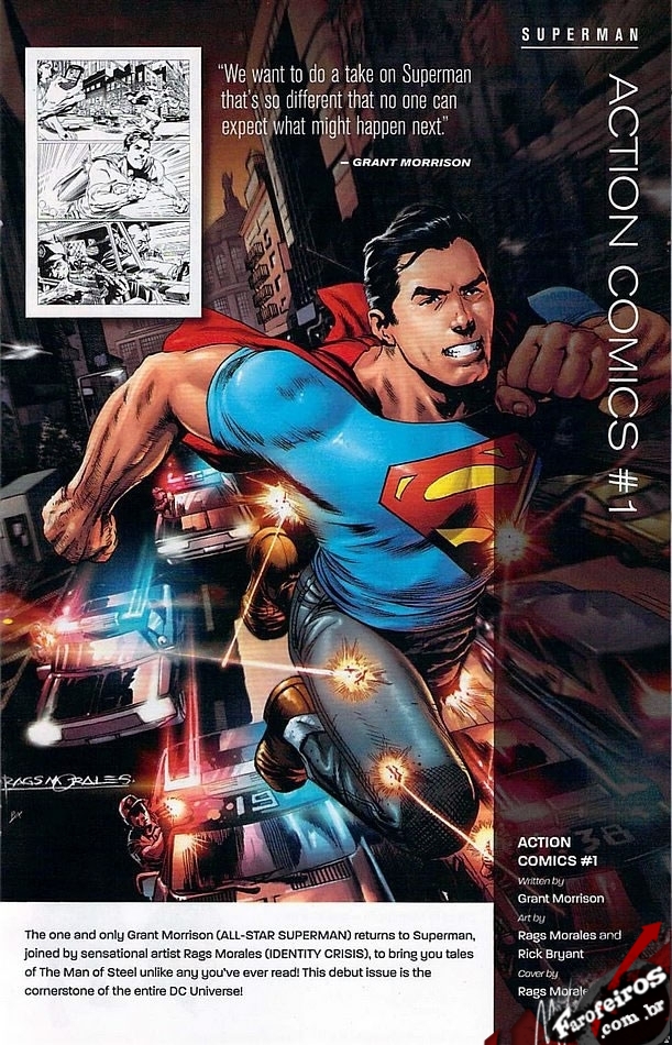 Preview de DC Comics - The New 52 - Novos 52 - Blog Farofeiros