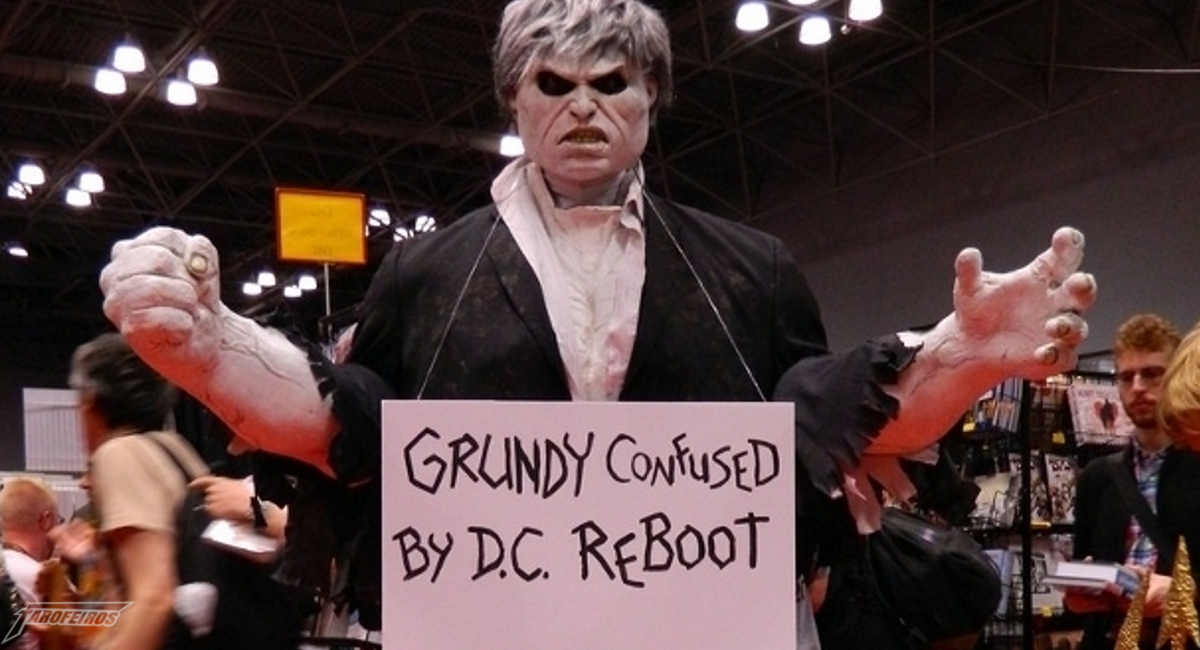 Grundy também não entendeu o reboot da DC