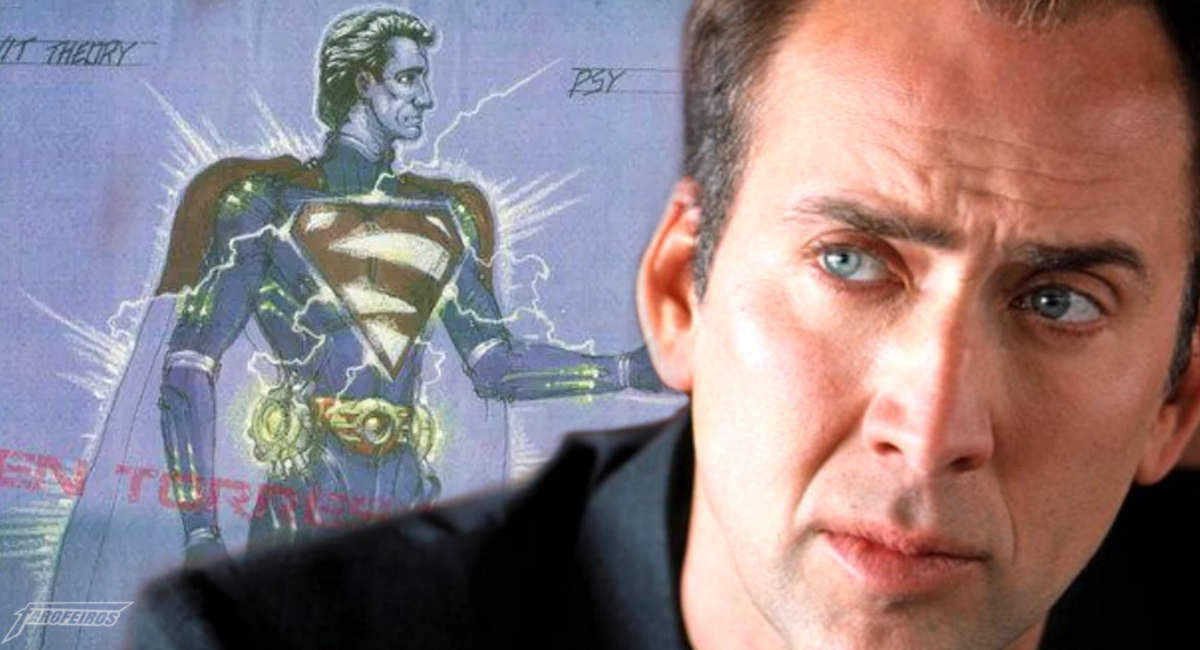 A breve vida do Superman de Tim Burton e Nicholas Cage