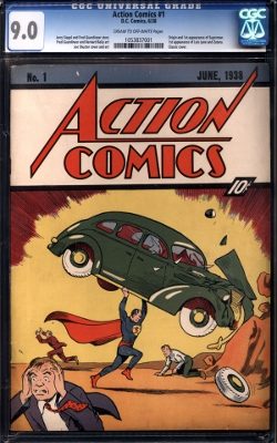 Você pagaria US$ 2.161.000 em um gibi velho? Action Comics #1