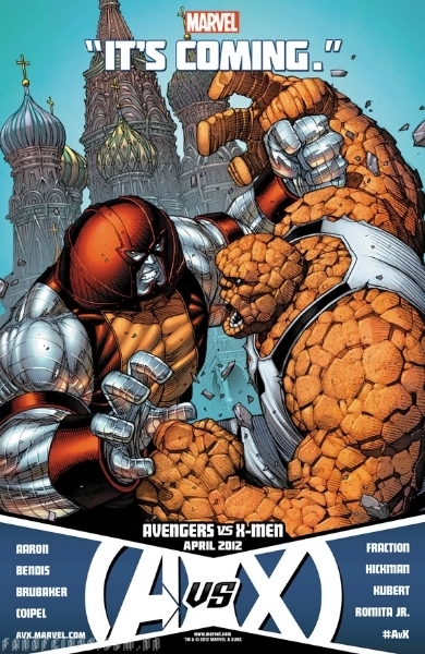Vingadores Vs X-Men - Colossus vs Coisa - Blog Farofeiros-colossus-the-thing
