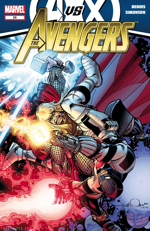 Capas de Vingadores vs X-Men - VvX - AvX - Avengers vs X-Men - Blog Farofeiros