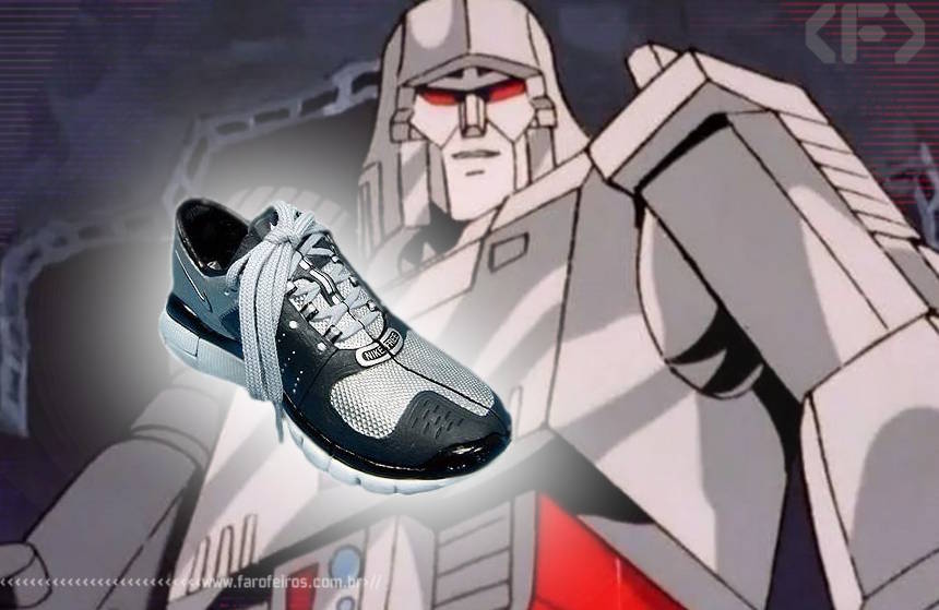 Transformers - Tênis Nike Megatron - Blog Farofeiros