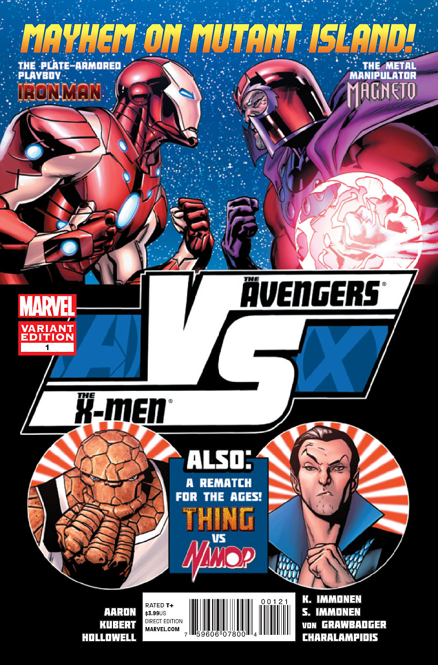 Preview de AvX Versus #1 - Avengers Vs X-Men