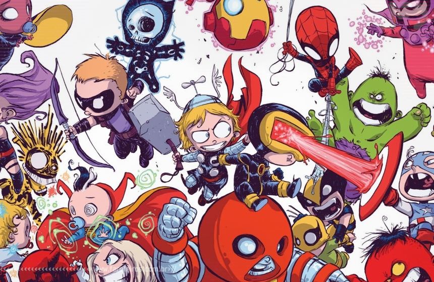 Avengers V. X-Men #1 - Baby Vingadores Vs. X-Babies - Blog Farofeiros
