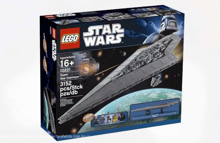 Lego Super Star Destroyer de Star Wars - Blog Farofeiros