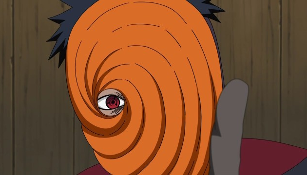Máscara do Tobi de Naruto Shippuden