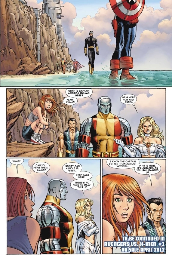 Preview de Avengers vs X-Men #1 - Vingadores Vs X-Men - Blog Farofeiros