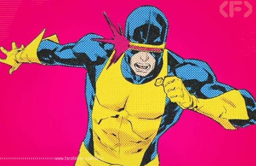 Estátua retrô de Ciclope - X-Men - Blog Farofeiros
