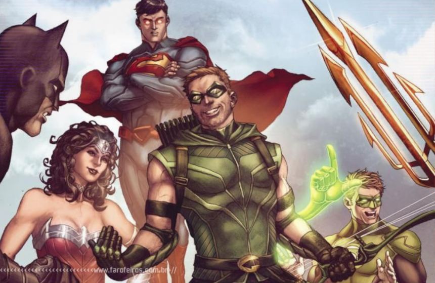 Liga da Justiça - Preview de Justice League #8 - Arqueiro Verde - Novos 52 - Blog Farofeiros