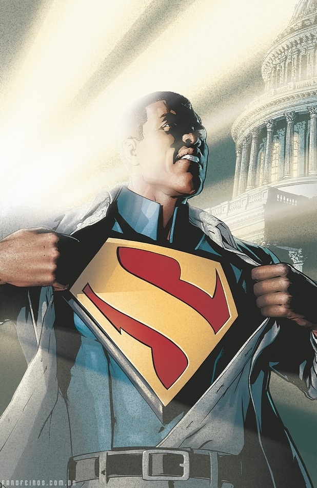 Superman negro - Action Comics #9 - 2012 - BLOG FAROFEIROS