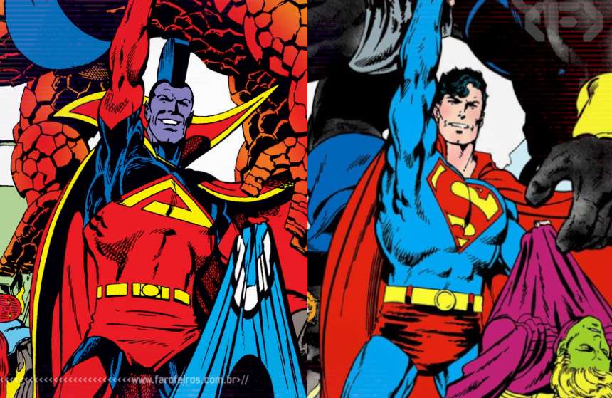 John Byrne - E quando você copia você mesmo - Superman - Gladiador - Blog Farofeiros