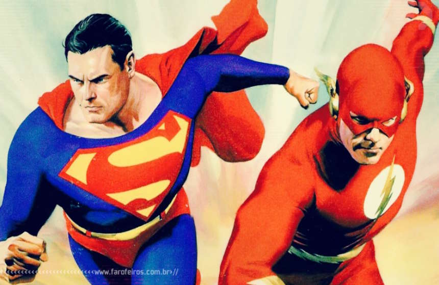 Flash vs Superman - Blog Farofeiros