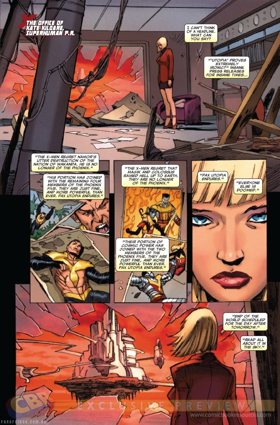 Uncanny X-Men #18 - AvX - Blog Farofeiros