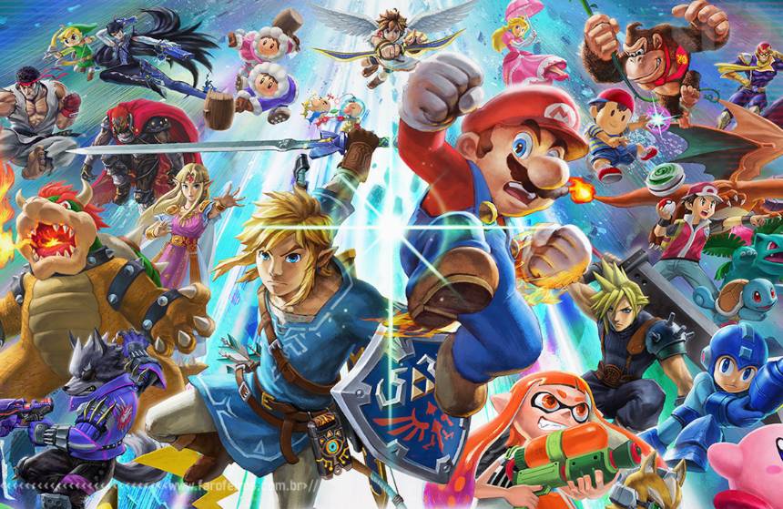 Super Smash Bros Ultimate - Nintendo - Blog Farofeiros